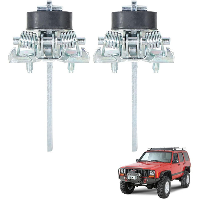 Findmall 2-Pack Door Check Strap Front Left Right Replacement for 1984-2001 C-h-e-r-o-k-e-e XJ