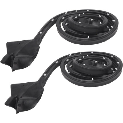 Findmall Rubber Door Weatherstrip Seals for 1970-1981 Camaro & Firebird, Pair