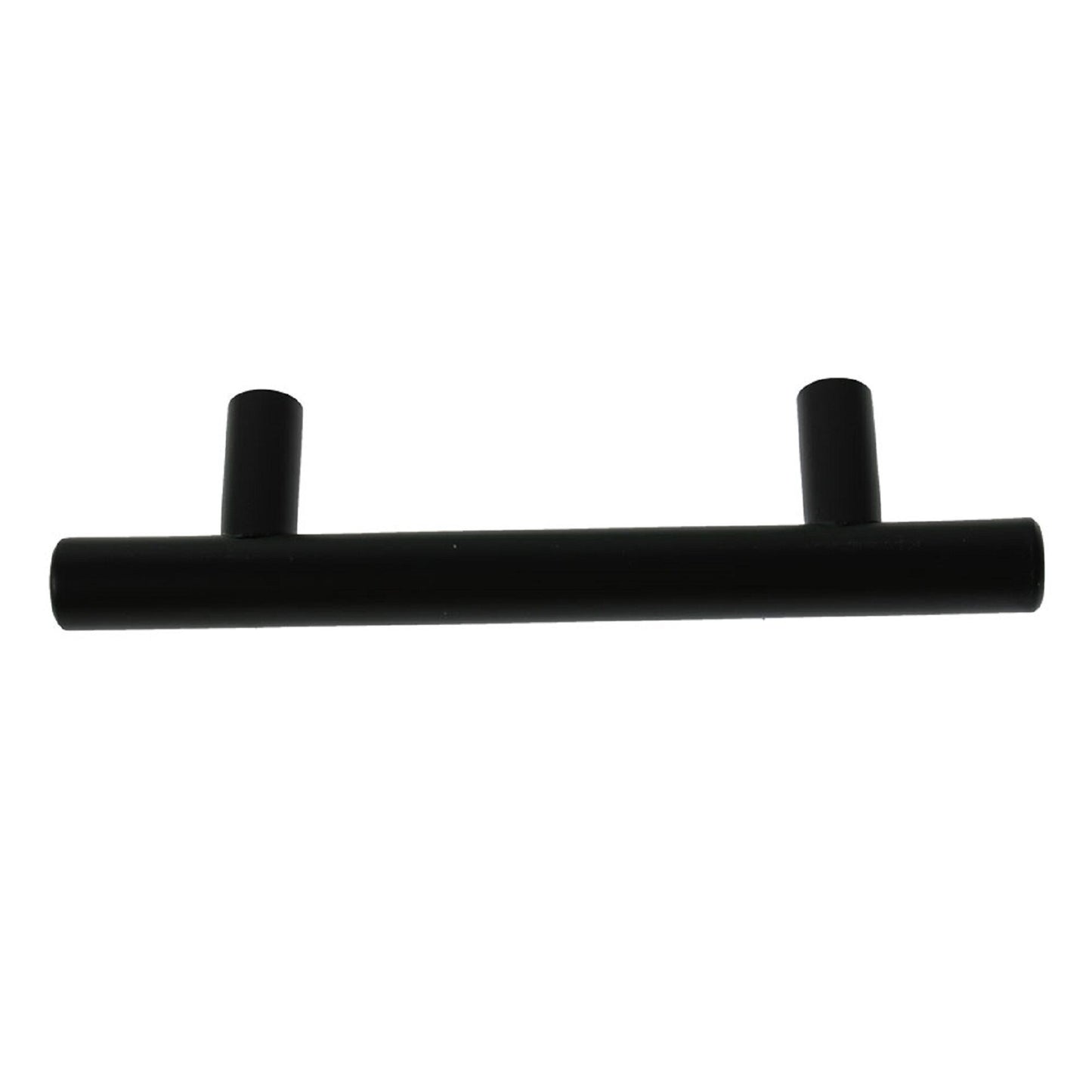 findmall 50 Pack 5 Inch Cabinet Handle Black Stainless Steel Drawer Pulls Cabinet Pulls Bar Kitchen Handles 3 Inch Hole Center