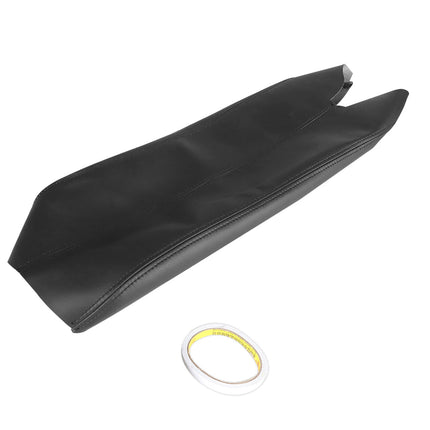 Findmall Leather Center Console Lid Armrest Cover Skin (Black) Replacement for 2007-2012 RDX