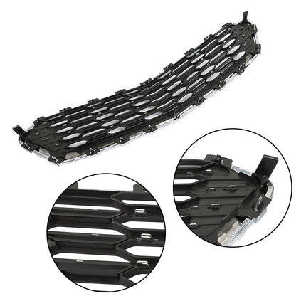 Findmall 2-Piece Front Upper and Lower Grille Set Replacement for Cruze Sedan 2016-2018