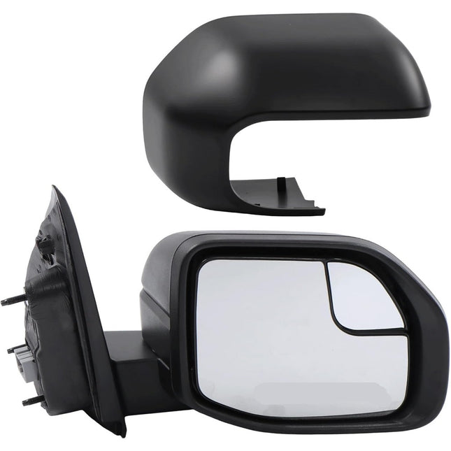 Findmall Side Mirror Assembly, Passenger Side, Power, Wide-Angle Spotter, 3-Pin