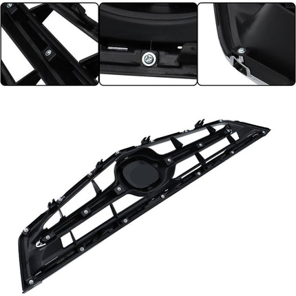 Findmall Front Bumper Grille Replacement for Acura TSX 2006-2008 71121SECA02ZA