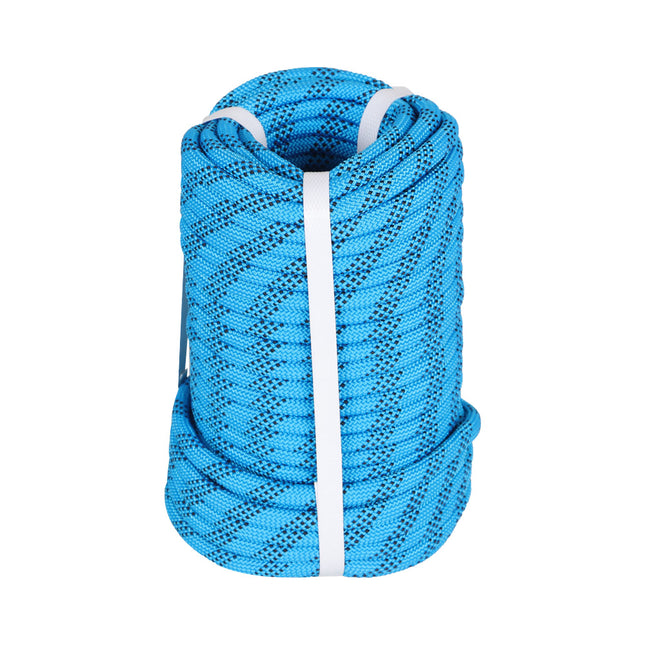findmall 3/8 In x 100FT 48 Braided Polyester Tree Work Rope – Heavy Duty Rigging Cord with 3250 Lbs Breaking Strength for Outdoor, Swing & Camping