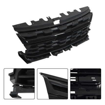 Findmall Glossy Black Front Grille Frame Kit Replacement for Colorado 2021-2022