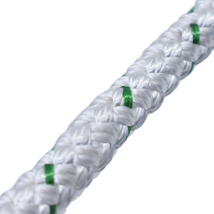 findmall 3/8 Inch Double Braid Polyester Rope Heavy Duty Pulling Rope for Tree Work Camping Swings