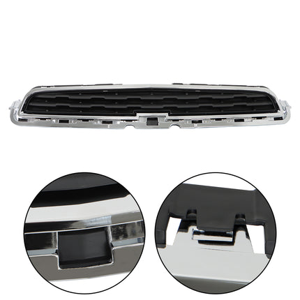 Findmall 2-Piece Chrome Front Upper and Lower Grille Set Replacement for Trax 2014-2016