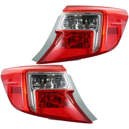 Findmall Outer Tail Light Assembly for 2012-2014 Toyota Camry, Left, Right or Pair
