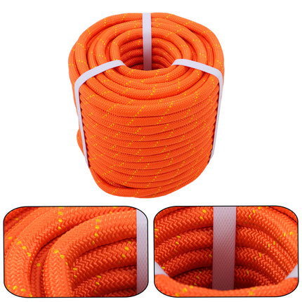 Findmall 1/2in x 125ft Strong Arborist Rigging Rope, 48-Strand Double Braid High Strength Polyester Rope for Towing, Rigging, Tree Work & Outdoor Use