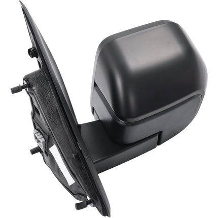 Power Mirror Left Side Replacement for Maverick 2022-2024 Replacement for NZ6Z17683J Matte Black with Wide-Angle Spotter Power Heated Electric 5-Pin Connector