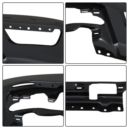 Findmall Paintable Steel Front Bumper Without Parking Sensor Holes for 2019‑2023 Ford Ranger, Replacement FO1002435 KB3Z17757AAPTM