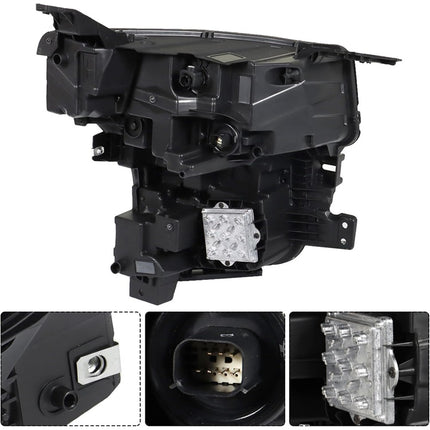 Findmall Headlight Assembly Replacement for Tahoe/Suburban Front LH