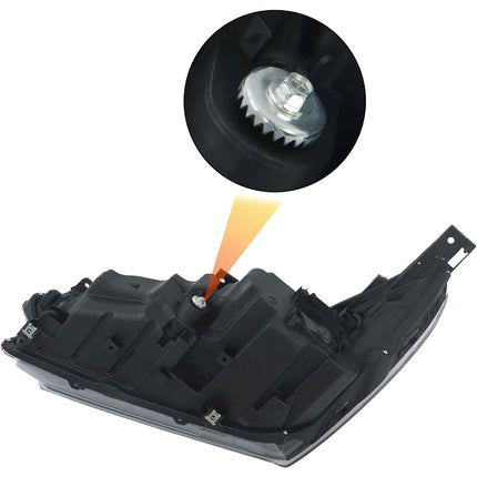 Findmall Headlight Assembly Pair Replacement for Acura MDX 2017-2020