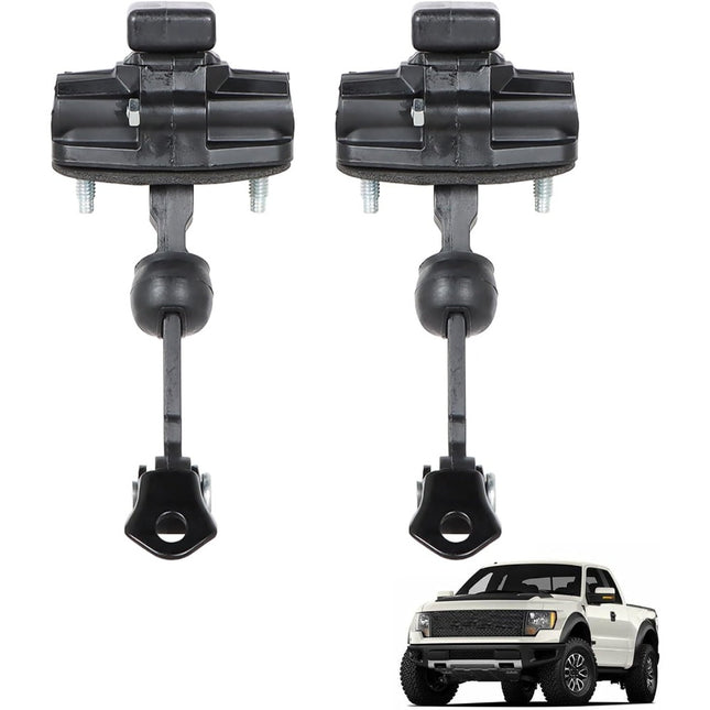 Findmall 1 Pair of Front Left or Right Door Check Arm Assembly Replacement for 2009-2014 9L3Z1522886A