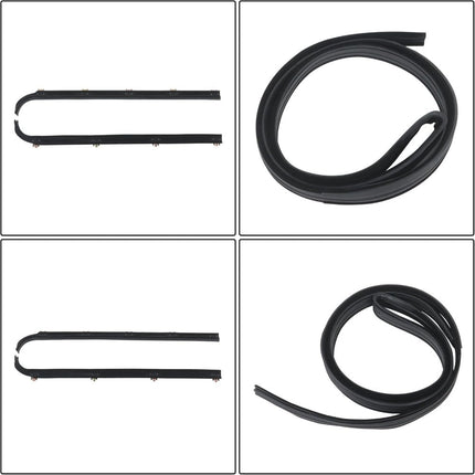 Findmall Door Weatherstrip Kit for Ford Bronco & F-Series, 8-Piece, DK211087