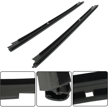 Findmall Front Outer Window Sweep Seals for Chevrolet Silverado 1500 & Tahoe, Pair