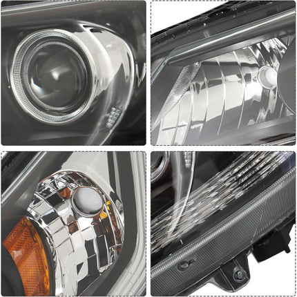 Findmall Headlight Assembly for 2013–2015 Honda Accord 4-Door Sedan Front Left Driver Side, Replaces 33150-T2A-A01