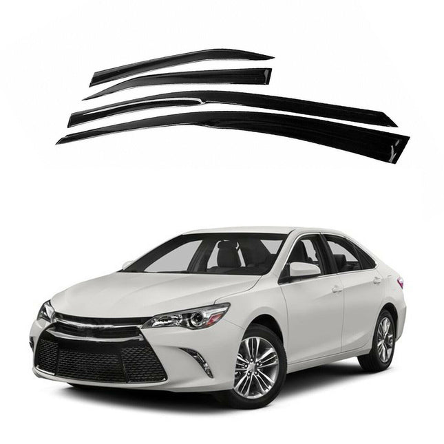 Findmall Side Window Visor Vent Rain Guard Deflector Replacement for 2012-2017 Toyota Camry