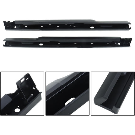 Findmall Outer Rocker Panel Pair for 1993-2011 Ford Ranger 2-Door Extended Cab, Black