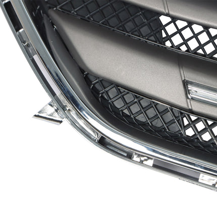 Findmall Front Upper Grille Grill Assembly Chrome Replacement for 2013-2019 Taurus Sedan 4-Door