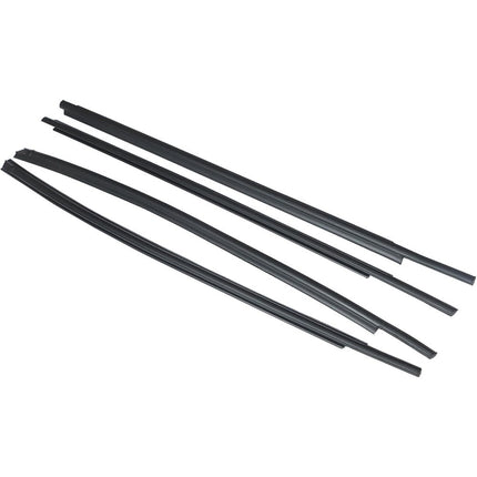 Findmall Window Weatherstrip Kit for 2007-2018 Toyota Tundra CrewMax, 4-Piece