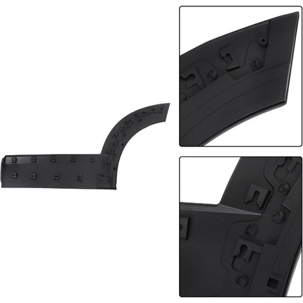 Findmall Rear Right Lower Door Molding for 2020-2023 Mazda CX-30, Black