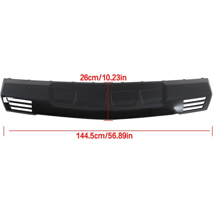 Findmall Front Bumper Lower Skid Plate for 2022-2023 Chevrolet Silverado 1500, Black, Replacement for 84878992