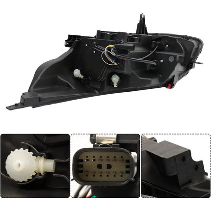 Findmall 1 Pc Headlight Assembly Right Side Replacement for 2013-2015 Malibu/ 2016 Malibu Limited Headlamp RH GM2503400