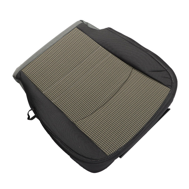 Findmall Driver Side Bottom Cloth Seat Cover and Foam Cushion Replacement for 2009-2012 Ram 1500 2500 3500 4500 5500 SLT Gray