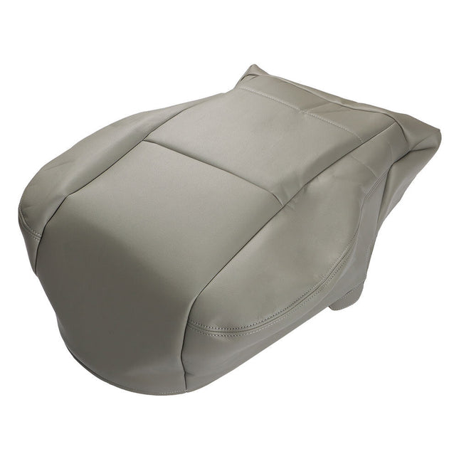 Findmall Left Leather Seat Cover Driver Side (Gray) Replacement for 2000-2004 Toyota Tundra Seqouia
