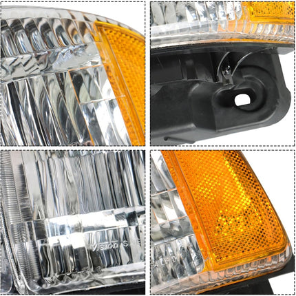 Findmall Headlights Assembly Replacement for 1500 1994-2002 CH2503101 LH RH