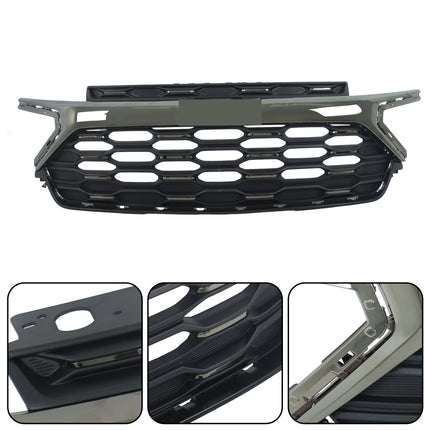 Findmall Electroplated Black Front Upper Bumper Grille Replacement for Trailblazer ACTIV 2024