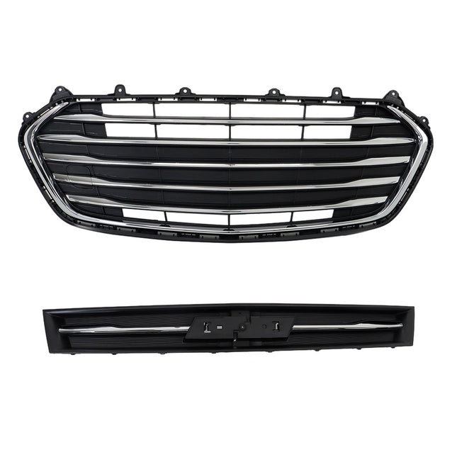 Findmall 2-Piece Front Upper and Lower Bumper Grille Set Replacement for Trax LS LT and Premier 2017-2020