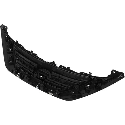 Findmall Front Upper Grille for 2016-2018 Nissan Altima, Black with Chrome Trim