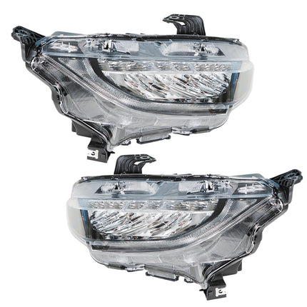 Findmall Headlight Assembly for 2016 Honda Civic Front Right Passenger Side, Replaces HO2503176