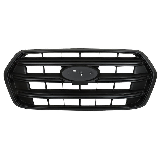 Findmall Matte Black Straight-Trim Front Upper Grille Replacement for Transit T-150 2020-2022