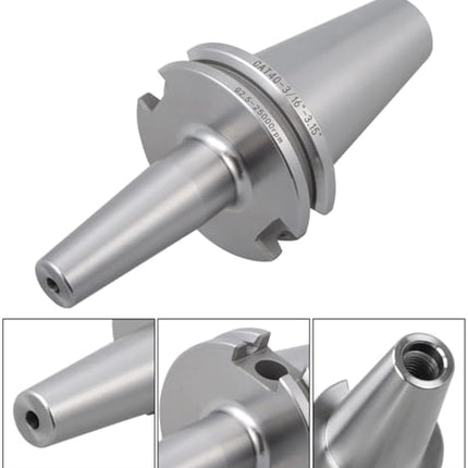 Findmall  CAT40 End Mill Holder, 3/16 Inch Shank Diameter Taper Slim Shrink | G2.5/25000RPM Balance, for Milling, Drilling