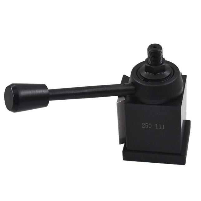 Findmall AXA Size 250-111 Wedge Type Tool Post Set Fit for Lathe +2 Extra T Tool Holder