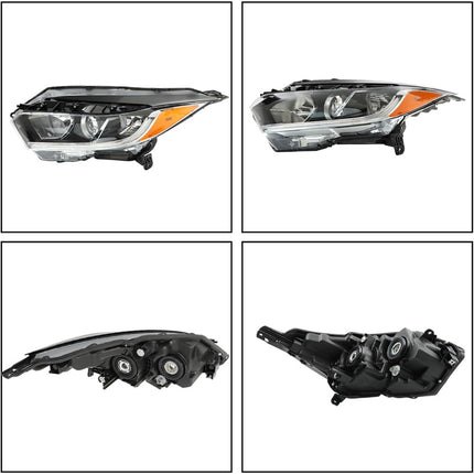 Findmall Headlight Assembly for 2019–2021 Honda HR-V Front Left Driver Side, Replaces 33150-T7A-A31