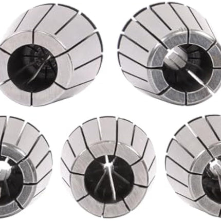 Findmall 15Pc 1-/8-1 ER40 Collet Set R8 Shank Chuck Holder | Fit for CNC Milling Lathe