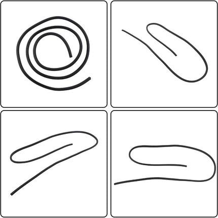 Findmall Rubber Trunk Weatherstrip Seal for 1970-1981 Chevrolet Camaro & Pontiac Firebird
