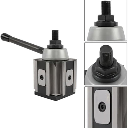 Findmall 6Pcs Lathes Post Set 10-15 Inch Piston Quick Change Tool | High Accuracy, for Engines, Workbenches, or Turret Lathe