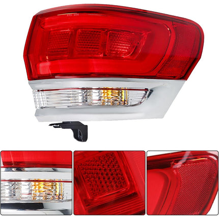 Findmall Tail Light Assembly for 2014‑2020 Jeep Grand Cherokee Rear Right Passenger Side, Replaces 68110016AE CH2805106