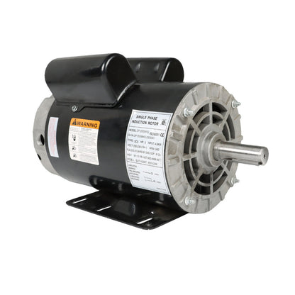 findmall 5 HP Electric Motor 56 Frame 3450RPM Single Phase Motor General Air Compressor Motor 7/8 Shaft 230V