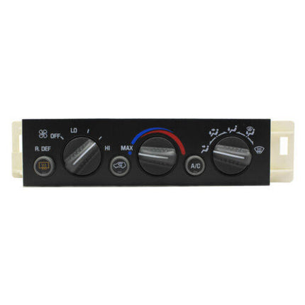 Findmall A/C Air Conditioning Heater Control Switch Panel Replacement for Suburban Tahoe Yukon 1996 1997 1998 1999 2000 9378805 15-72547 with Rear Window Defogger
