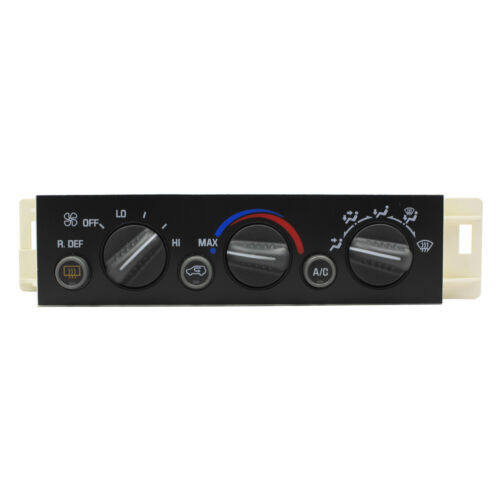 Findmall A/C Air Conditioning Heater Control Switch Panel Replacement for Suburban Tahoe Yukon 1996 1997 1998 1999 2000 9378805 15-72547 with Rear Window Defogger