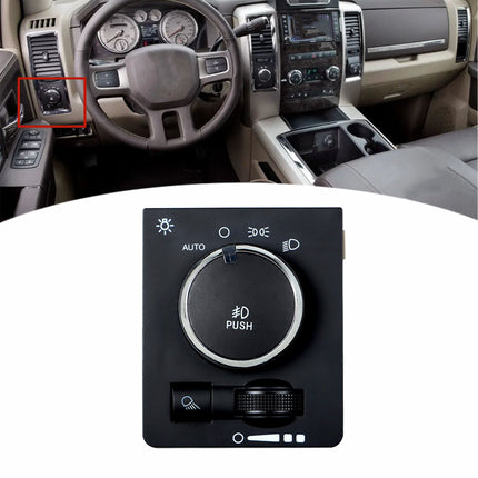 Findmall Headlamp Headlight Switch Replacement for 2013-2021 Ram 1500 2500 3500 4500 5500 68146507AA 68189154AA 68269912AA