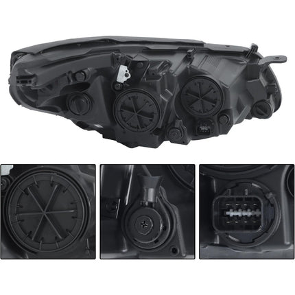 Findmall Headlight Assembly for 2015–2017 Hyundai Sonata Front Left Driver Side, Replaces 92101-C2000
