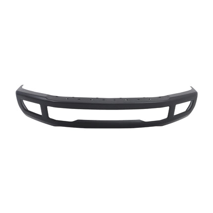 Findmall Black Steel Front Bumper Face Bar with Fog Light Holes Replacement for 2017-2019 Ford F-250 and F-350 Super Duty, FO1002442
