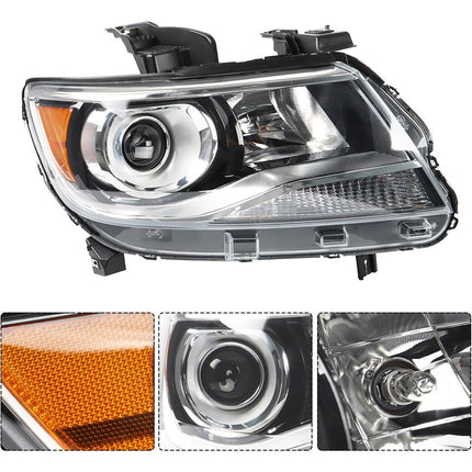 Findmall Headlight Assembly Replacement for Colorado LT/Z71/ZR2 Front RH
